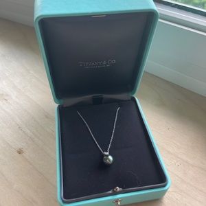 Tiffany Tahitian Pearl & Diamond Necklace